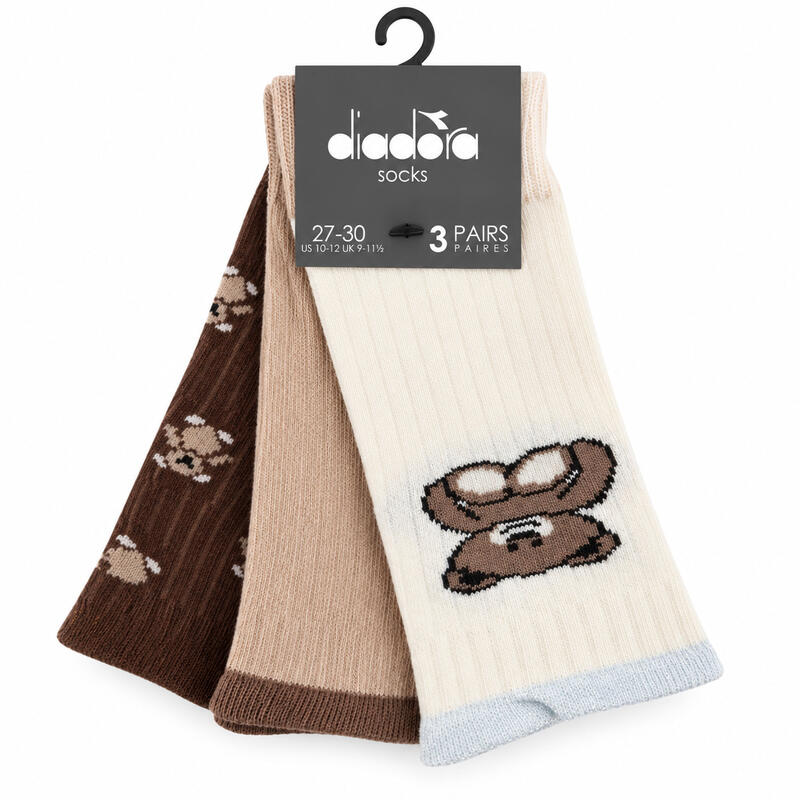 CONFEZIONE 3PZ CALZINO BIMBA CORTO CALDO COTONE BuyBuy24 Abbilgiamento e Biancheria