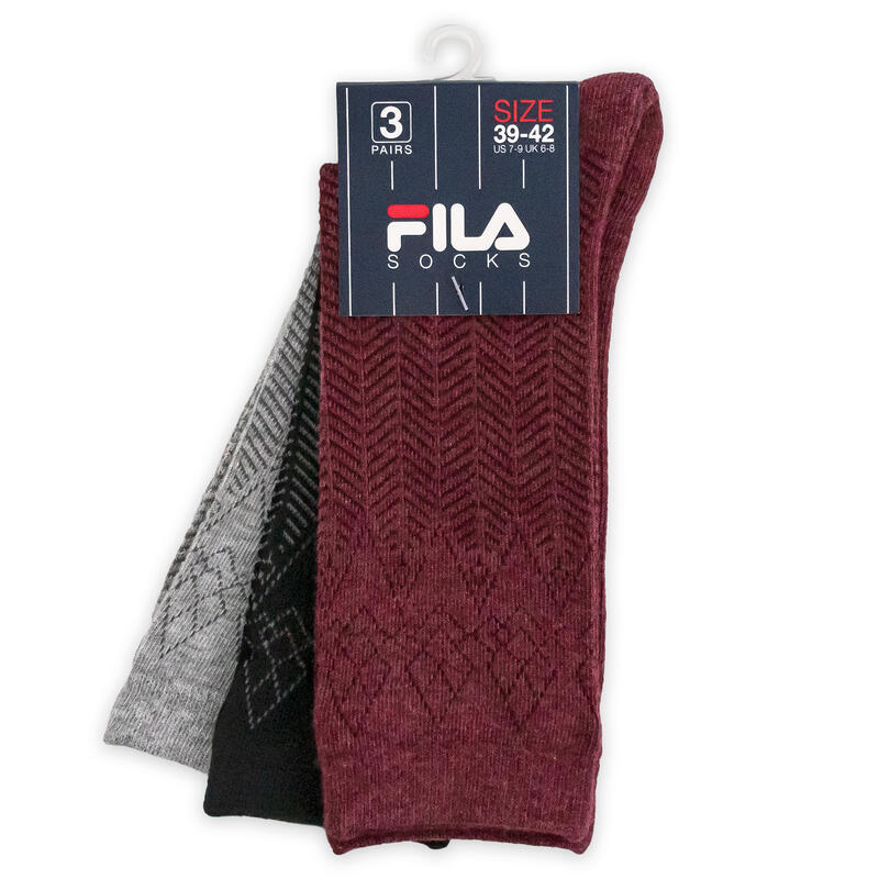 CONFEZIONE 3PZ CALZINO DONNA CALDO COTONE BuyBuy24 Abbilgiamento e Biancheria