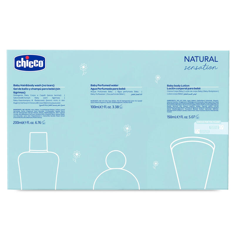 CONFEZIONE REGALO NATURAL SENSATION 3 PEZZI  BuyBuy24 Abbilgiamento e Biancheria