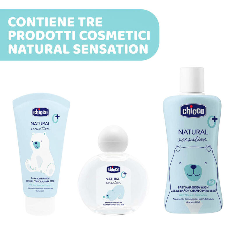 CONFEZIONE REGALO NATURAL SENSATION 3 PEZZI  BuyBuy24 Abbilgiamento e Biancheria