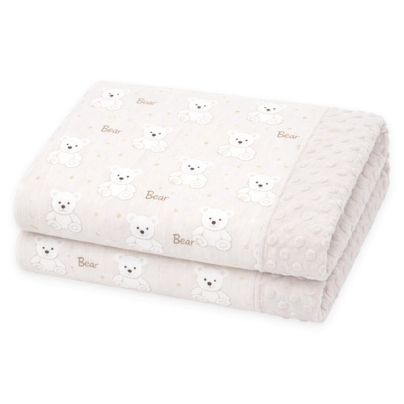 COPERTA NEONATO PER CULLA PILE 75X95 CM BuyBuy24 Abbilgiamento e Biancheria