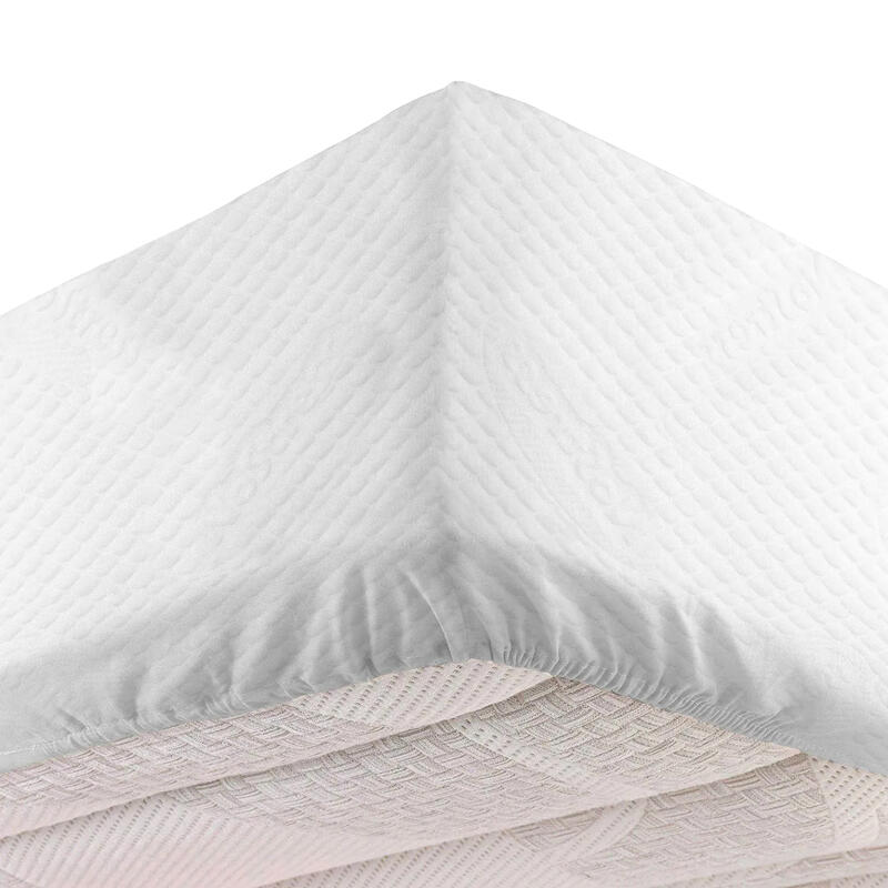 COPRIMATERASSO 2 PIAZZE MASSAGGIANTE GOFFRATO ELATICO BuyBuy24 Abbilgiamento e Biancheria