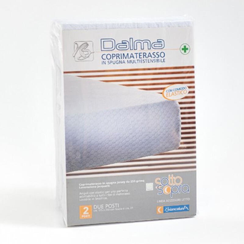 COPRIMATERASSO 2 PIAZZE SPUGNA JERSEY MULTIESTENSIBILE BuyBuy24 Abbilgiamento e Biancheria