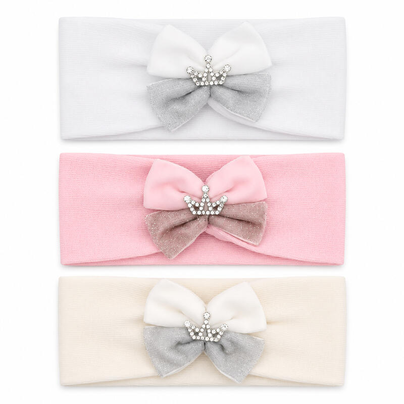 FASCETTE NEONATA CALDO COTONE IN CONFEZIONE DA 3 BuyBuy24 Abbilgiamento e Biancheria