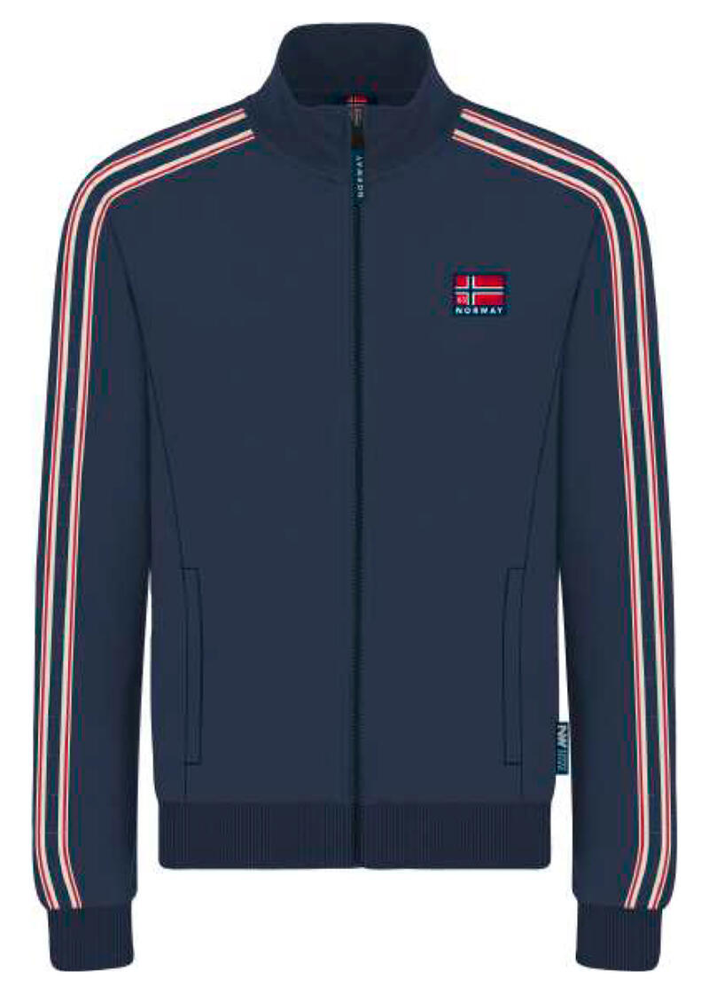 FELPA UOMO GARZATA CAPPUCCIO FULL ZIP BuyBuy24 Abbilgiamento e Biancheria