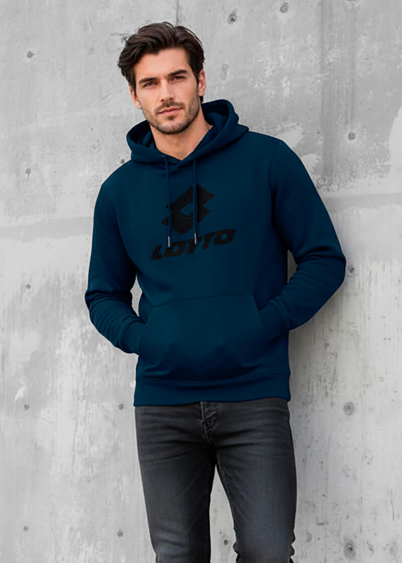 FELPA UOMO MODA GARZATA CAPPUCCIO BuyBuy24 Abbilgiamento e Biancheria