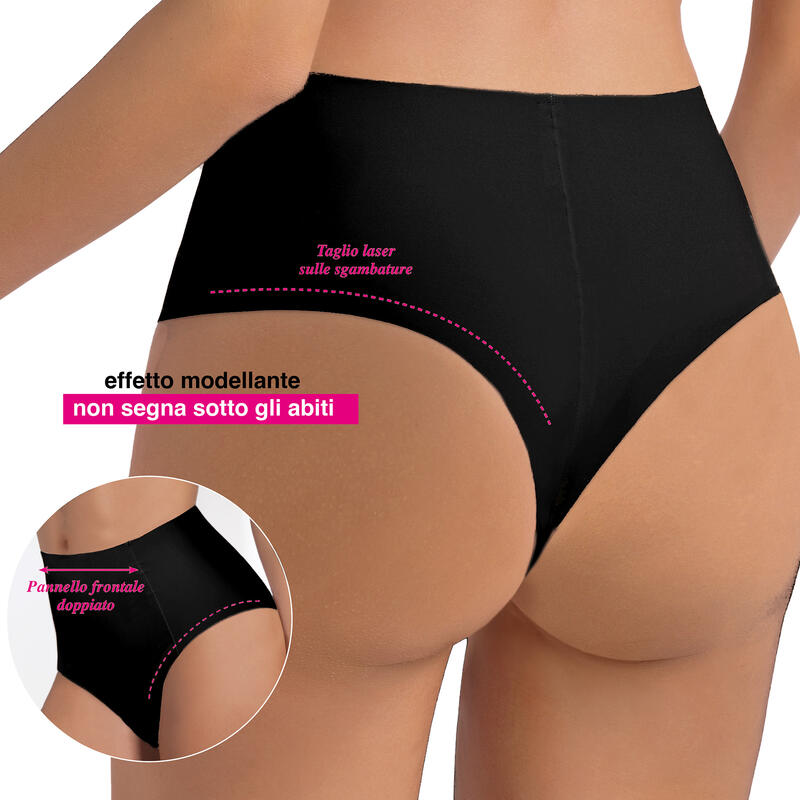 GUAINA MICROFIBRA SENZA GAMBA CON TAGLIO BRASILIANA BuyBuy24 Abbilgiamento e Biancheria
