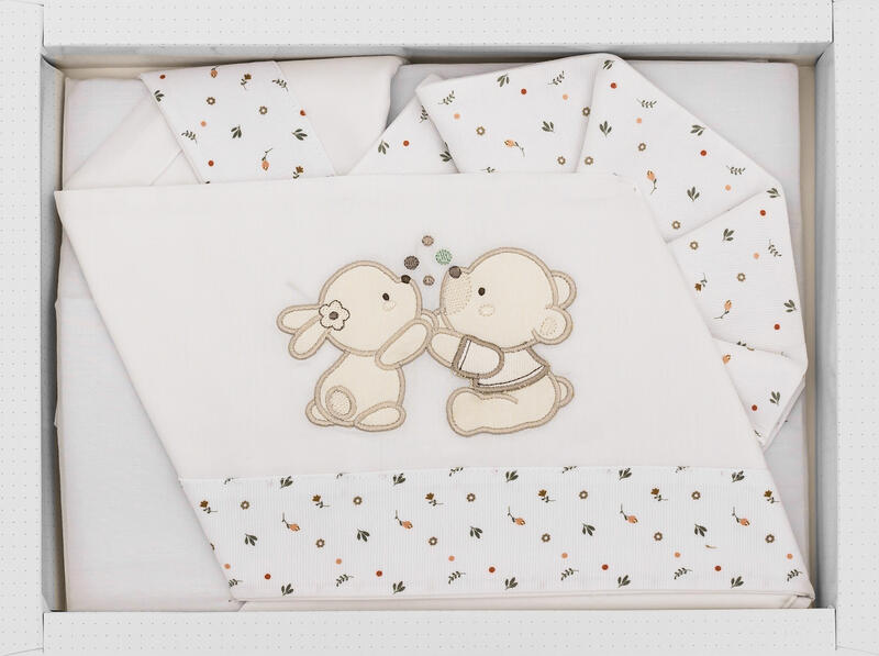 LENZUOLO LETTINO 3 PEZZI BuyBuy24 Abbilgiamento e Biancheria