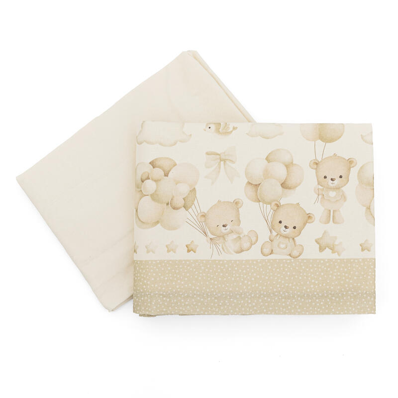 LENZUOLO NEONATO FLANELLA LETTINO CM 120X180 BuyBuy24 Abbilgiamento e Biancheria