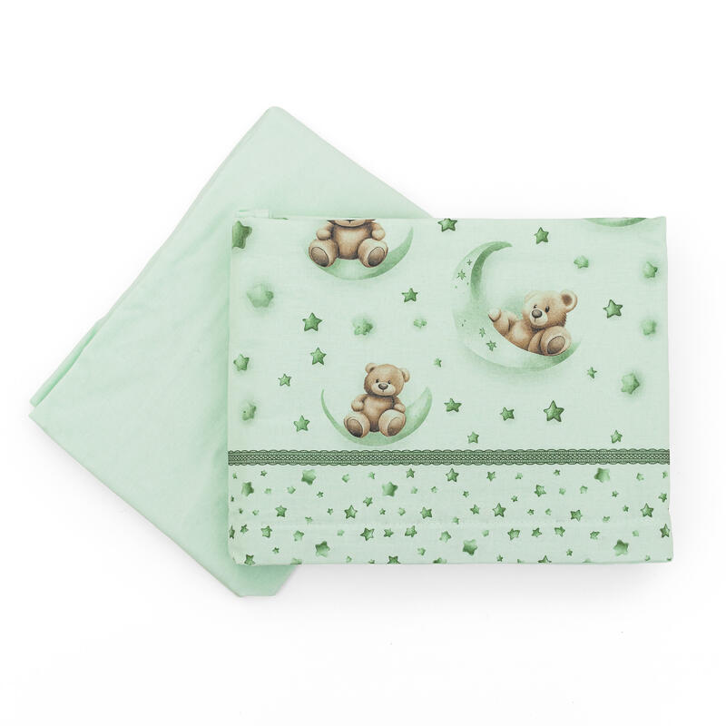 LENZUOLO NEONATO FLANELLA LETTINO CM 120X180 BuyBuy24 Abbilgiamento e Biancheria