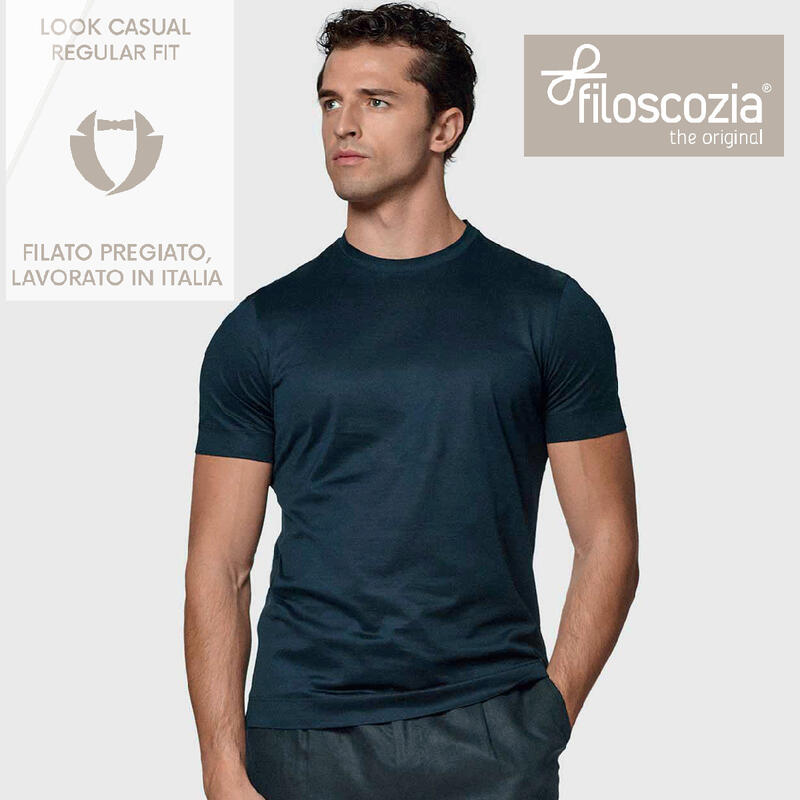 MAGLIA UOMO COTONE FILOSCOZIA E COTONE MODAL MORBIDISSIMA BuyBuy24 Abbilgiamento e Biancheria
