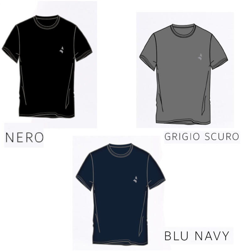 MAGLIA UOMO MEZZA MANICA COTONE INTERLOCK GIROCOLLO BuyBuy24 Abbilgiamento e Biancheria