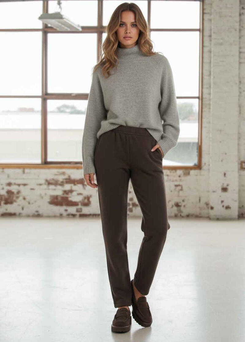 PANTALONE ELASTICIZZATO SIGARETTA CON TASCHE BuyBuy24 Abbilgiamento e Biancheria