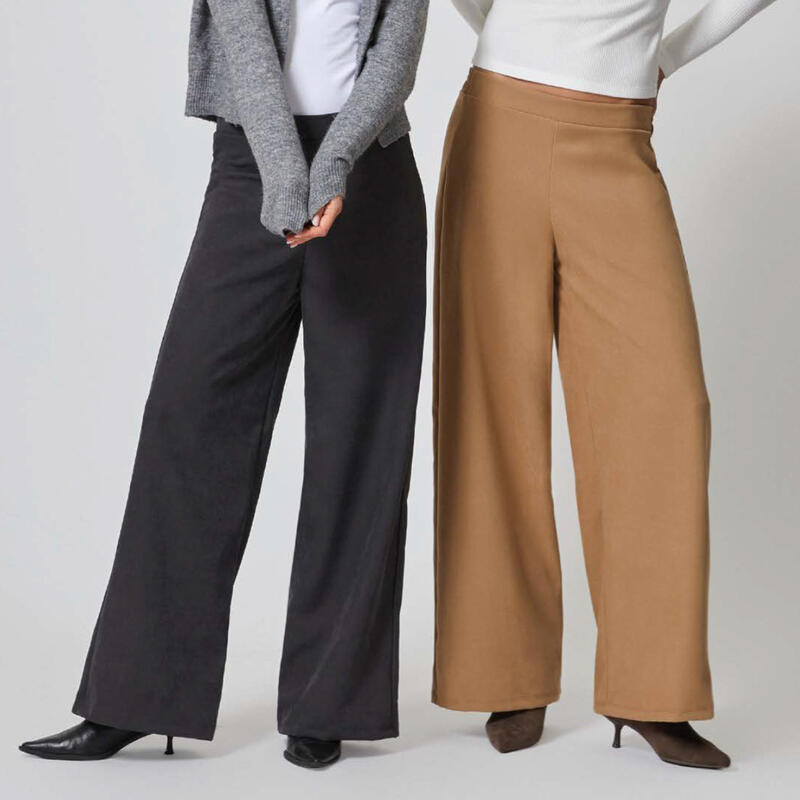 PANTALONE VESTIBILITA AMPIA TESSUTO VELLUTATO BuyBuy24 Abbilgiamento e Biancheria