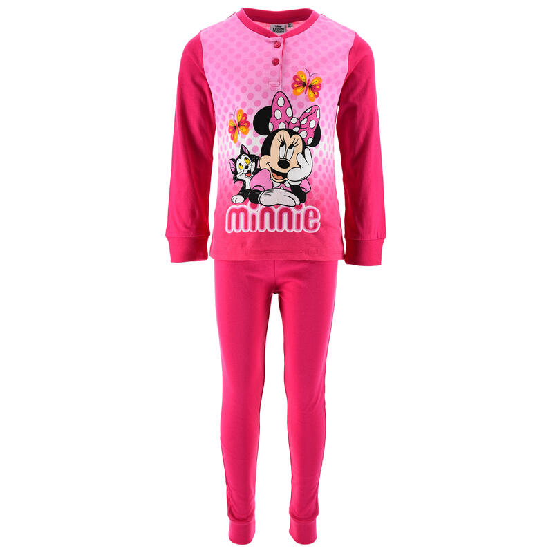 PIGIAMA BIMBA LUNGO JERSEY MINNIE BuyBuy24 Abbilgiamento e Biancheria