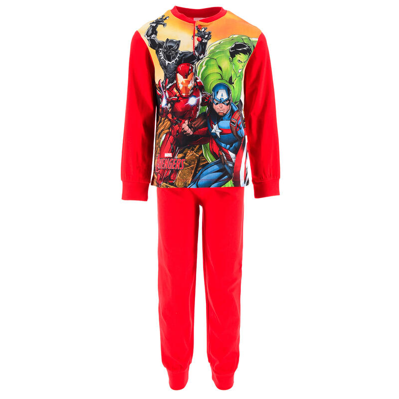 PIGIAMA BIMBO LUNGO JERSEY AVENGERS BuyBuy24 Abbilgiamento e Biancheria