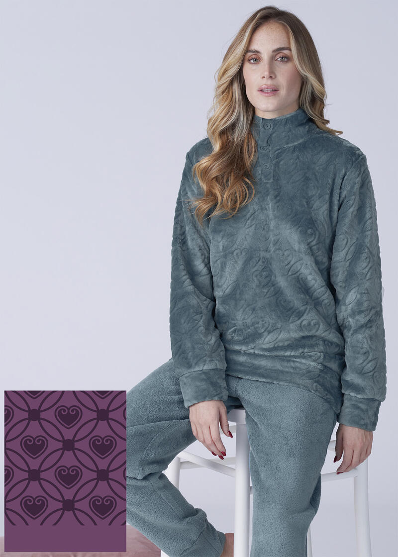 PIGIAMA DONNA CORAL BuyBuy24 Abbilgiamento e Biancheria