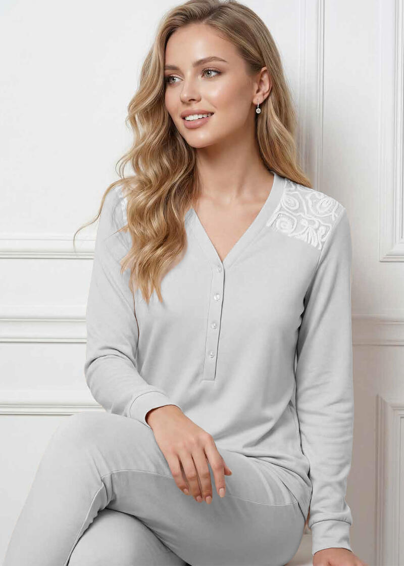 PIGIAMA DONNA INTERLOCK BuyBuy24 Abbilgiamento e Biancheria