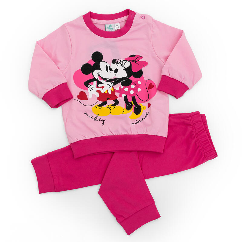 PIGIAMA NEONATA COTONE MANICA LUNGA BuyBuy24 Abbilgiamento e Biancheria