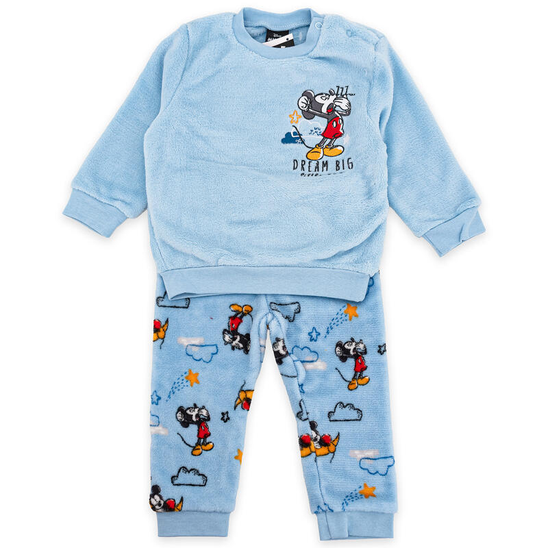 PIGIAMA NEONATO CORAL FLEECE MICKEY BuyBuy24 Abbilgiamento e Biancheria