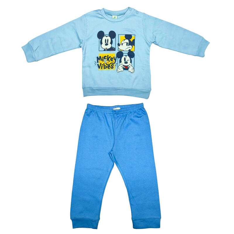 PIGIAMA NEONATO INTERLOCK MICKEY BuyBuy24 Abbilgiamento e Biancheria