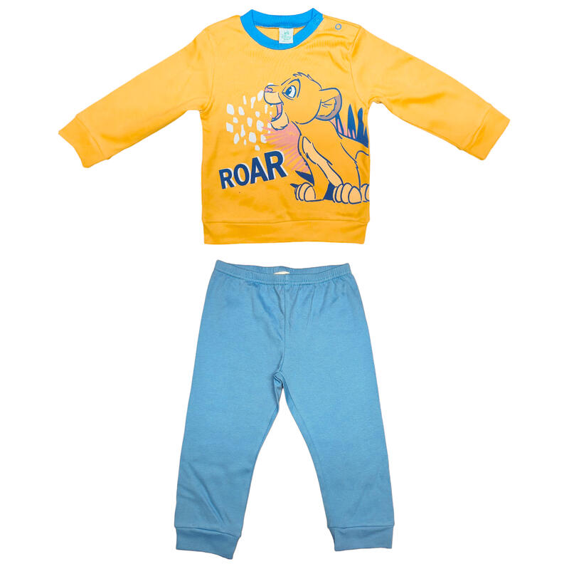 PIGIAMA NEONATO INTERLOCK RE LEONE BuyBuy24 Abbilgiamento e Biancheria