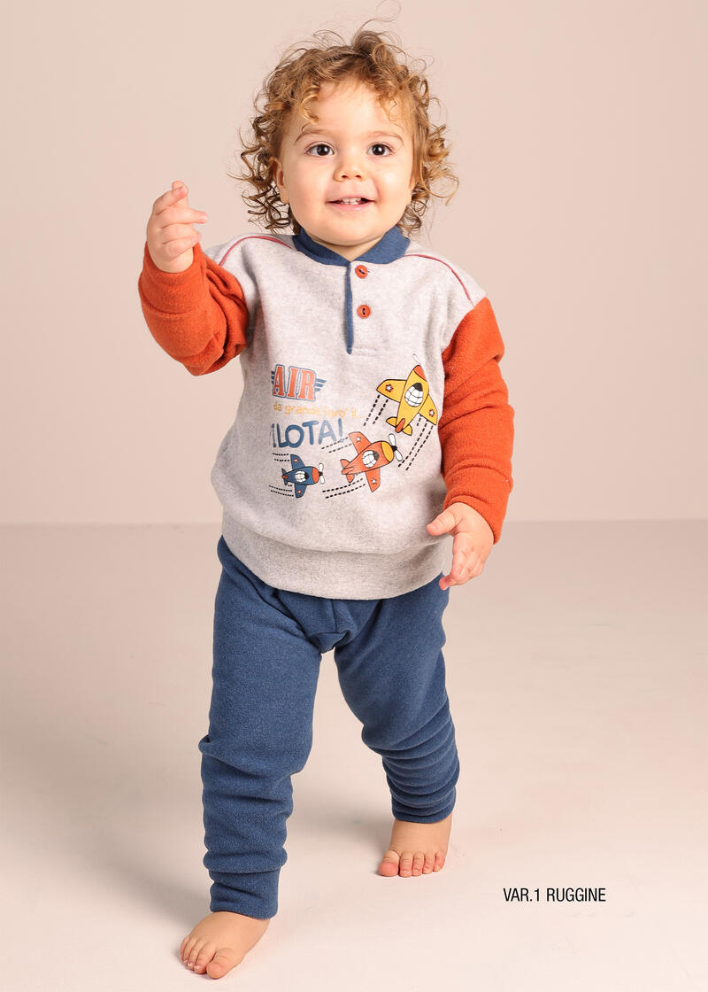 PIGIAMA NEONATO PUNTO MILANO  BuyBuy24 Abbilgiamento e Biancheria