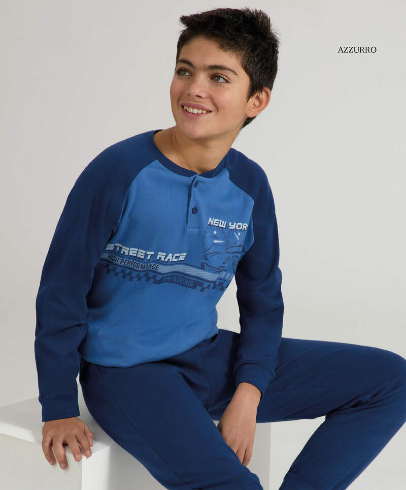 PIGIAMA RAGAZZO INTERLOCK BuyBuy24 Abbilgiamento e Biancheria
