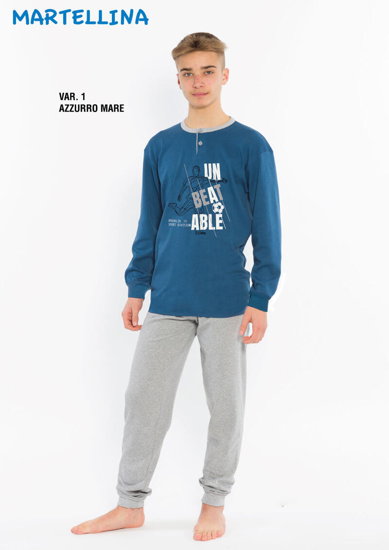 PIGIAMA RAGAZZO INTERLOCK BuyBuy24 Abbilgiamento e Biancheria