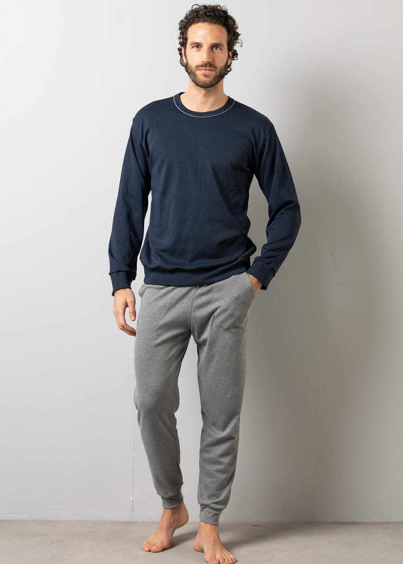 PIGIAMA UOMO INTERLOCK BuyBuy24 Abbilgiamento e Biancheria