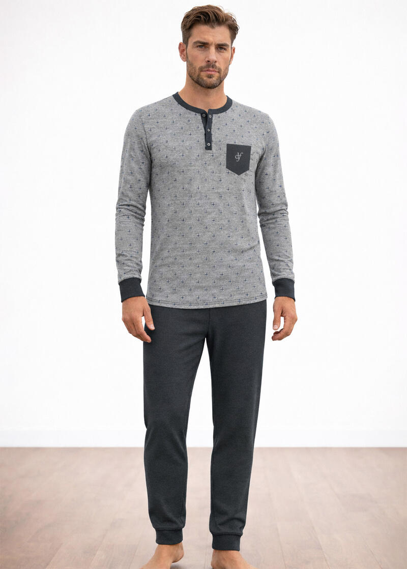 PIGIAMA UOMO INTERLOCK BuyBuy24 Abbilgiamento e Biancheria