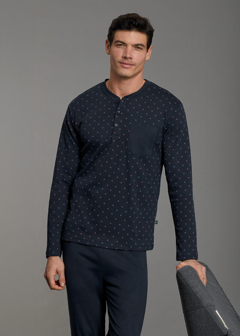 PIGIAMA UOMO INTERLOCK BuyBuy24 Abbilgiamento e Biancheria