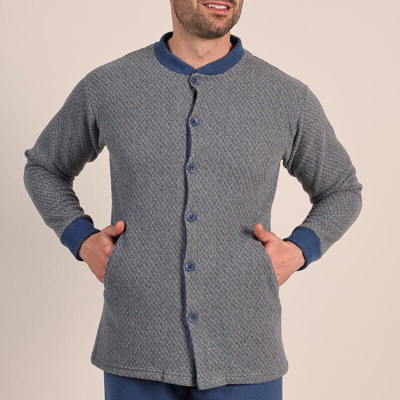 PIGIAMA UOMO PUNTO MILANO APERTO CON BOTTONI BuyBuy24 Abbilgiamento e Biancheria