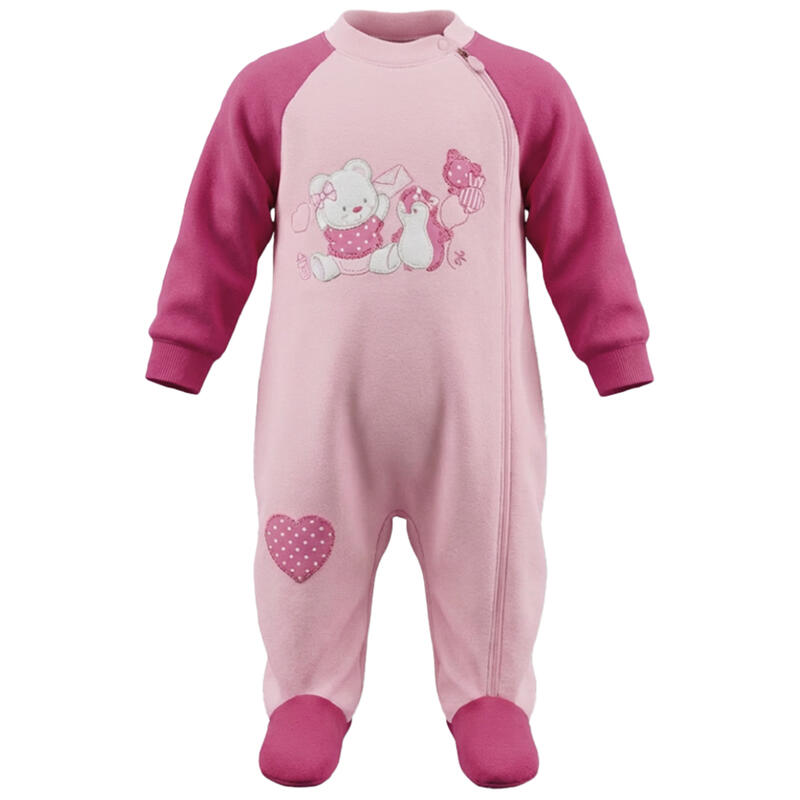 PIGIAMONE FELPA NEONATA CON ZIP BuyBuy24 Abbilgiamento e Biancheria