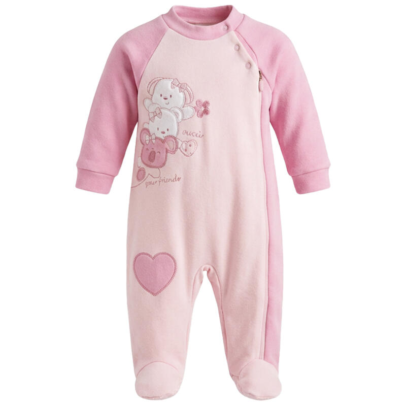 PIGIAMONE FELPA NEONATA CON ZIP BuyBuy24 Abbilgiamento e Biancheria