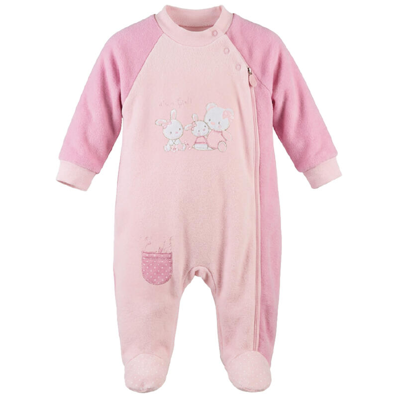 PIGIAMONE FELPA NEONATA CON ZIP BuyBuy24 Abbilgiamento e Biancheria