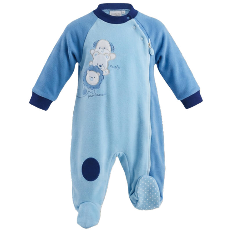 PIGIAMONE FELPA NEONATO CON ZIP BuyBuy24 Abbilgiamento e Biancheria