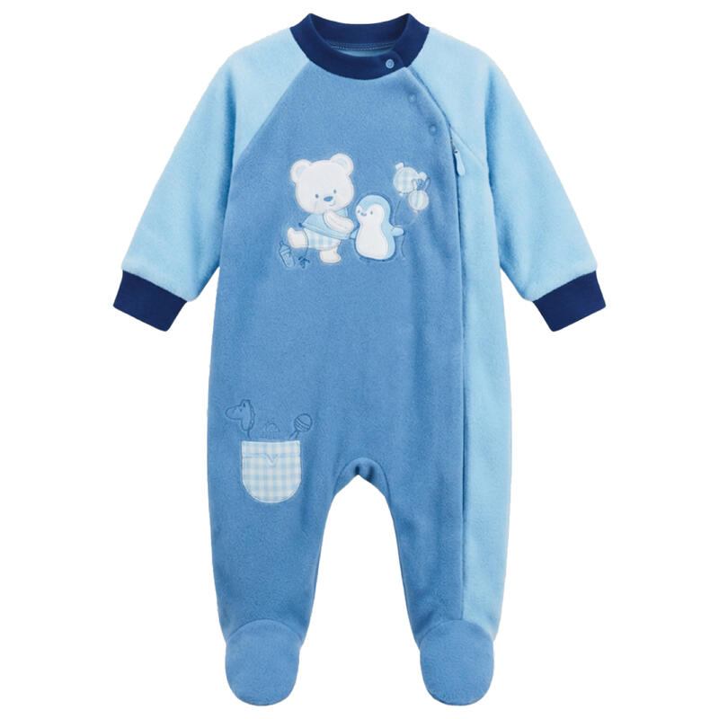 PIGIAMONE FELPA NEONATO CON ZIP BuyBuy24 Abbilgiamento e Biancheria