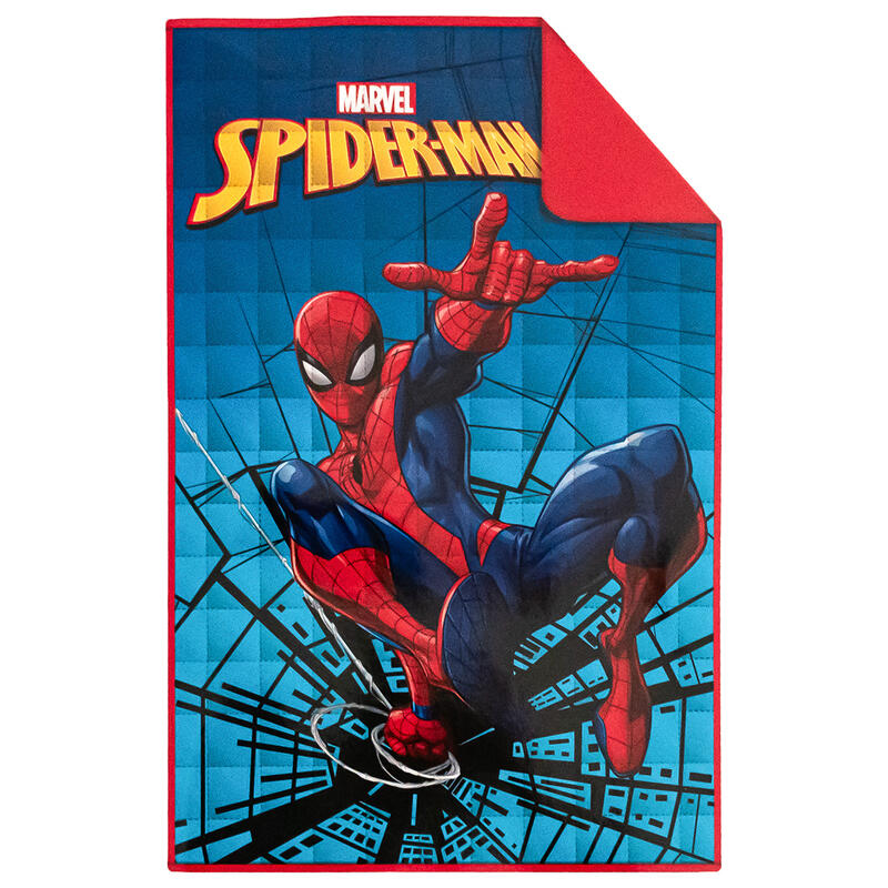 PIUMONE 1 PIAZZA VELLUTO E AGNELLATO SPIDERMAN BuyBuy24 Abbilgiamento e Biancheria