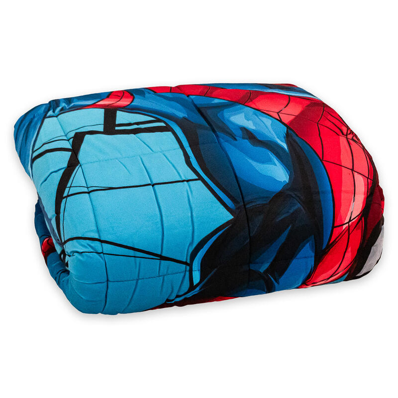 PIUMONE 1 PIAZZA VELLUTO E AGNELLATO SPIDERMAN BuyBuy24 Abbilgiamento e Biancheria