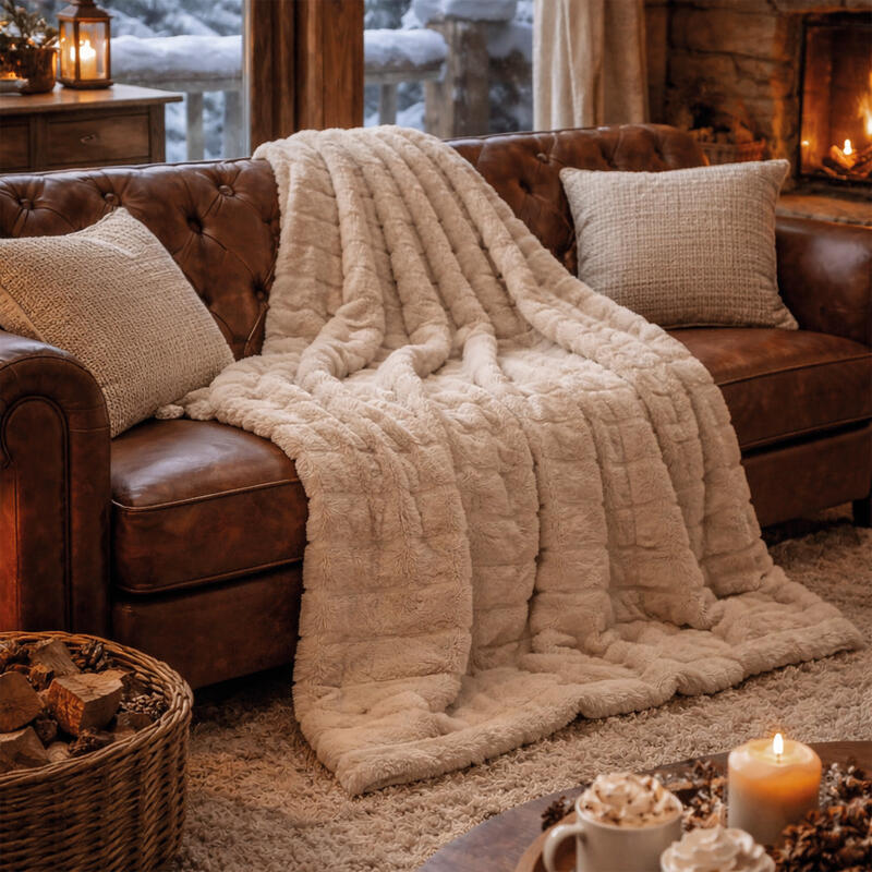 PLAID COPERTA 1 PIAZZA CM 150X200 JAQUARD BuyBuy24 Abbilgiamento e Biancheria