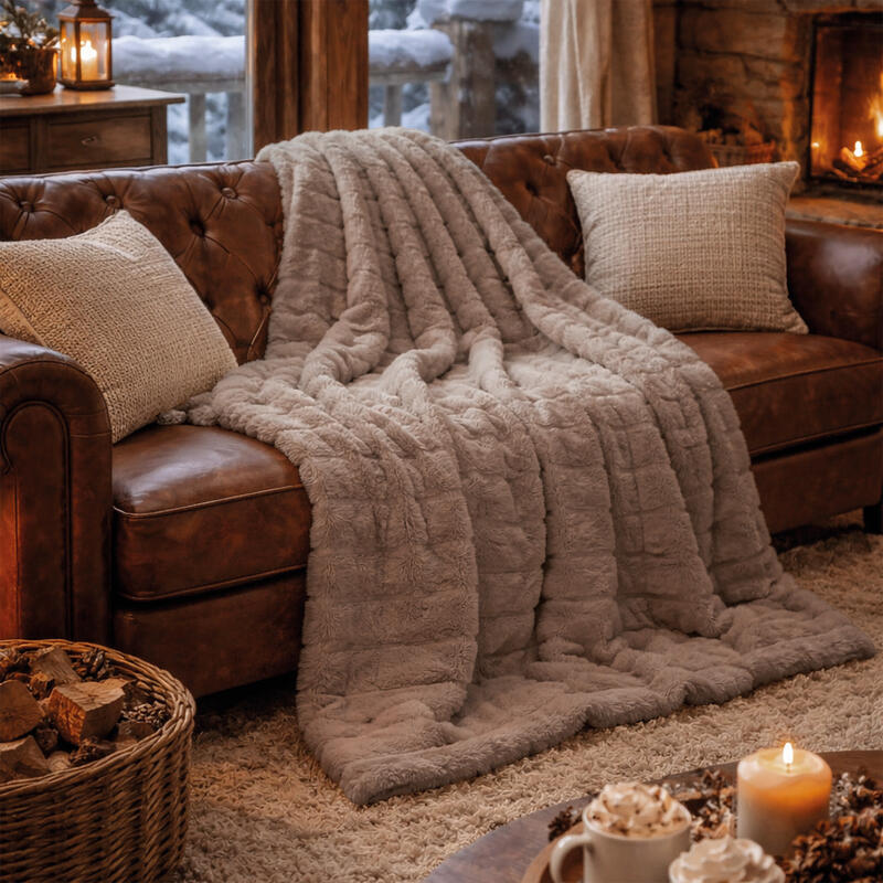 PLAID COPERTA 1 PIAZZA CM 150X200 JAQUARD BuyBuy24 Abbilgiamento e Biancheria