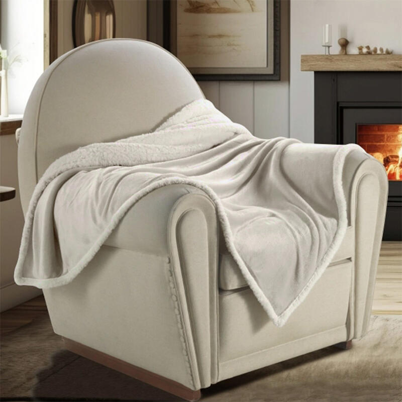 PLAID CORAL E SHERPA 120X160 BuyBuy24 Abbilgiamento e Biancheria