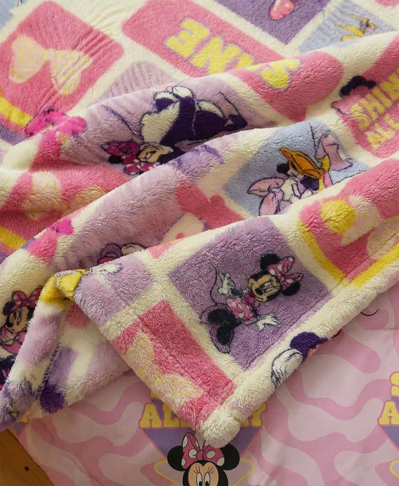 PLAID CORAL MINNIE CM 100X140 BuyBuy24 Abbilgiamento e Biancheria