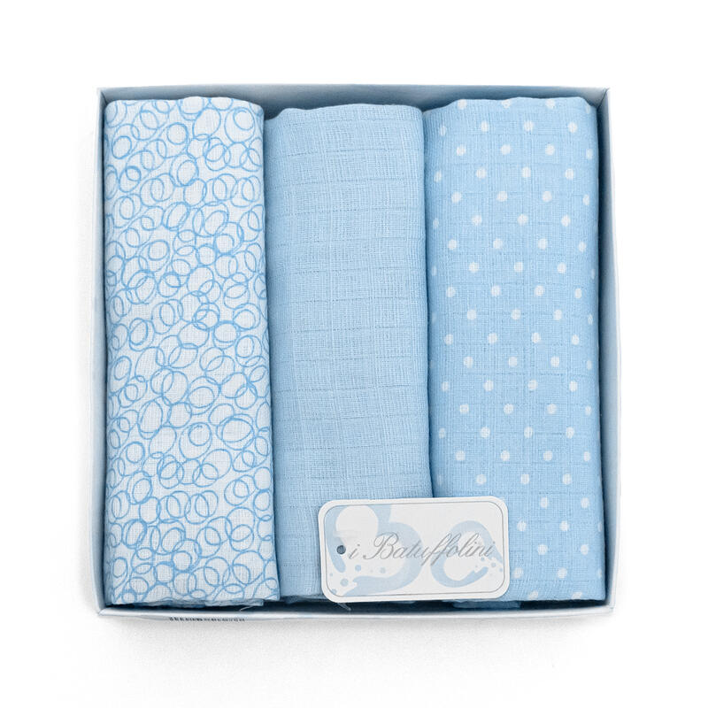 QUADRATO GARZA A 3 PEZZI BuyBuy24 Abbilgiamento e Biancheria