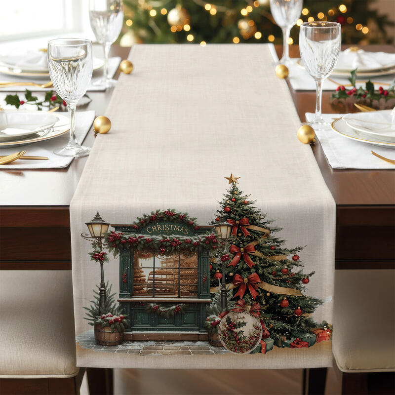 RUNNER NATALIZIO COTONE CM 45X140 BuyBuy24 Abbilgiamento e Biancheria
