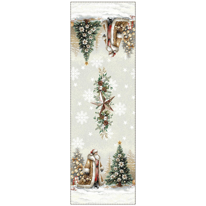 RUNNER TAVOLA NATALIZIO CM 45X140 BuyBuy24 Abbilgiamento e Biancheria