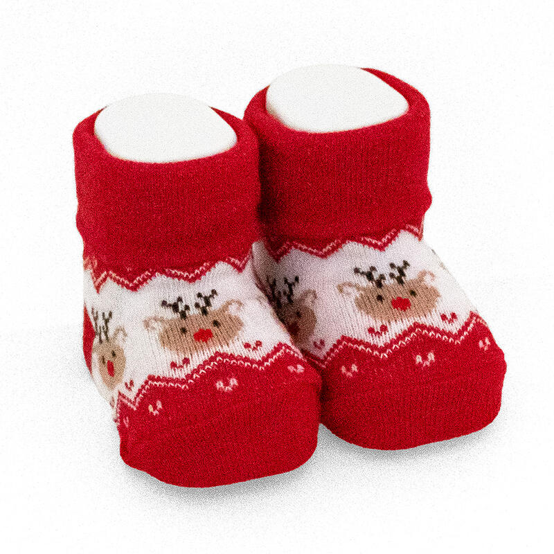 SCARPETTA NATALIZIA IN CALDO COTONE IN DISPLAY DA 3PZ  BuyBuy24 Abbilgiamento e Biancheria