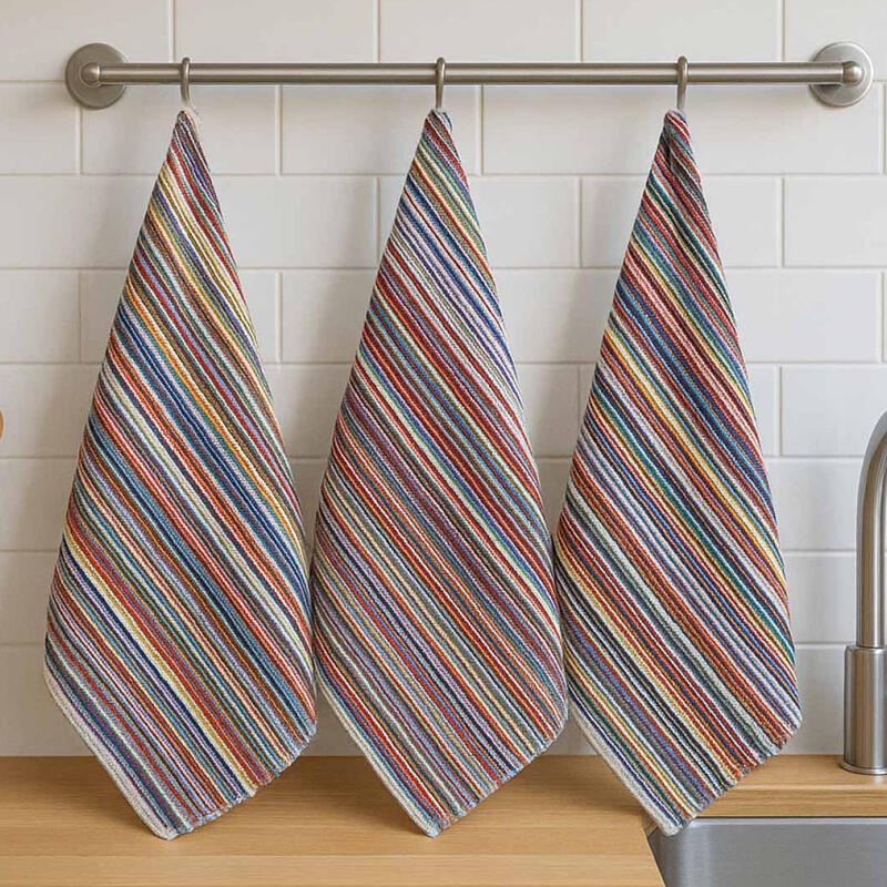 SET 3 STROFINACCI IN SPUGNA JAQUARD CM 45X65 80 GR/MQ BuyBuy24 Abbilgiamento e Biancheria