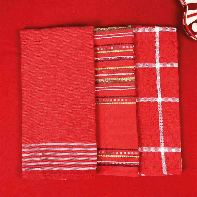 SET 3 STROFINACCI NATALIZI NIDONE CM 50X70 SCATOLA REGALO  BuyBuy24 Abbilgiamento e Biancheria